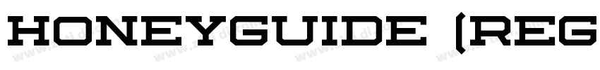 Honeyguide (regular)字体转换